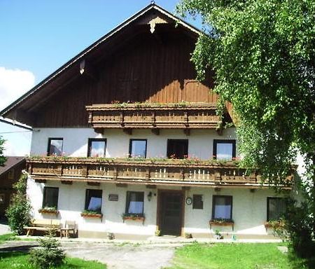 Vila Bauernhof Manuela Perner Nussdorf am Attersee Exteriér fotografie